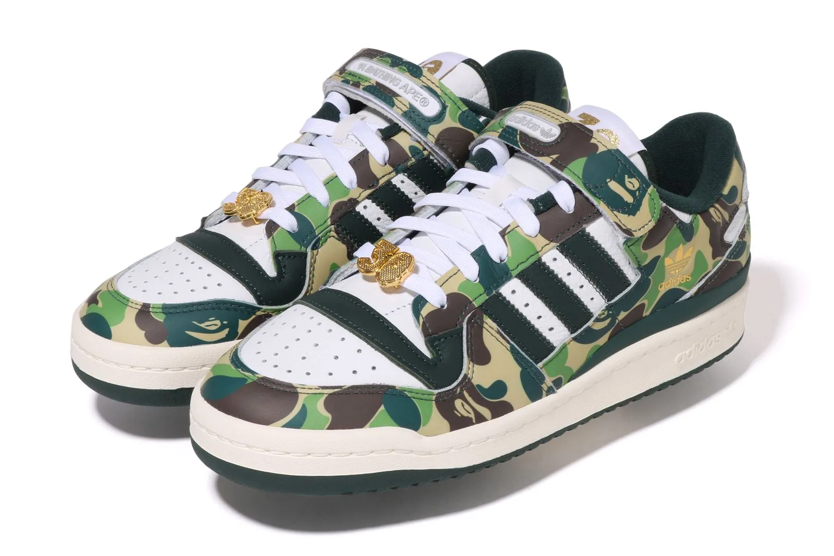 【 BAPE X ADIDAS】FORUM BAPE ABC CAMO