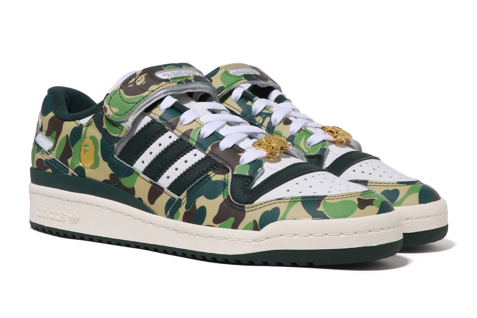 【 BAPE X ADIDAS】FORUM BAPE ABC CAMO