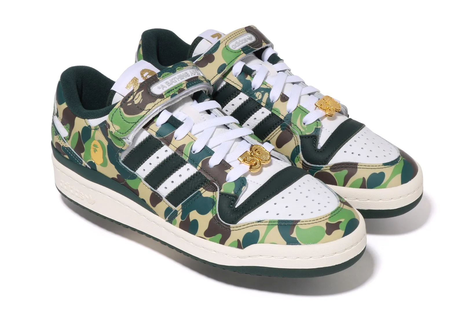 【 BAPE X ADIDAS】FORUM BAPE ABC CAMO