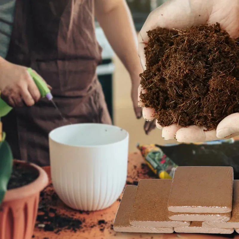 ⏰ - Premium Organic Coconut Coir Bricks For Plants