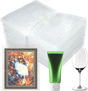 10X12 Inch Bubble Out Bags, 50Pcs Bubble Pouches Warp, double-layered bubble cushioning packaging bags are used for packing, shipping, moving, transportation, and storage.