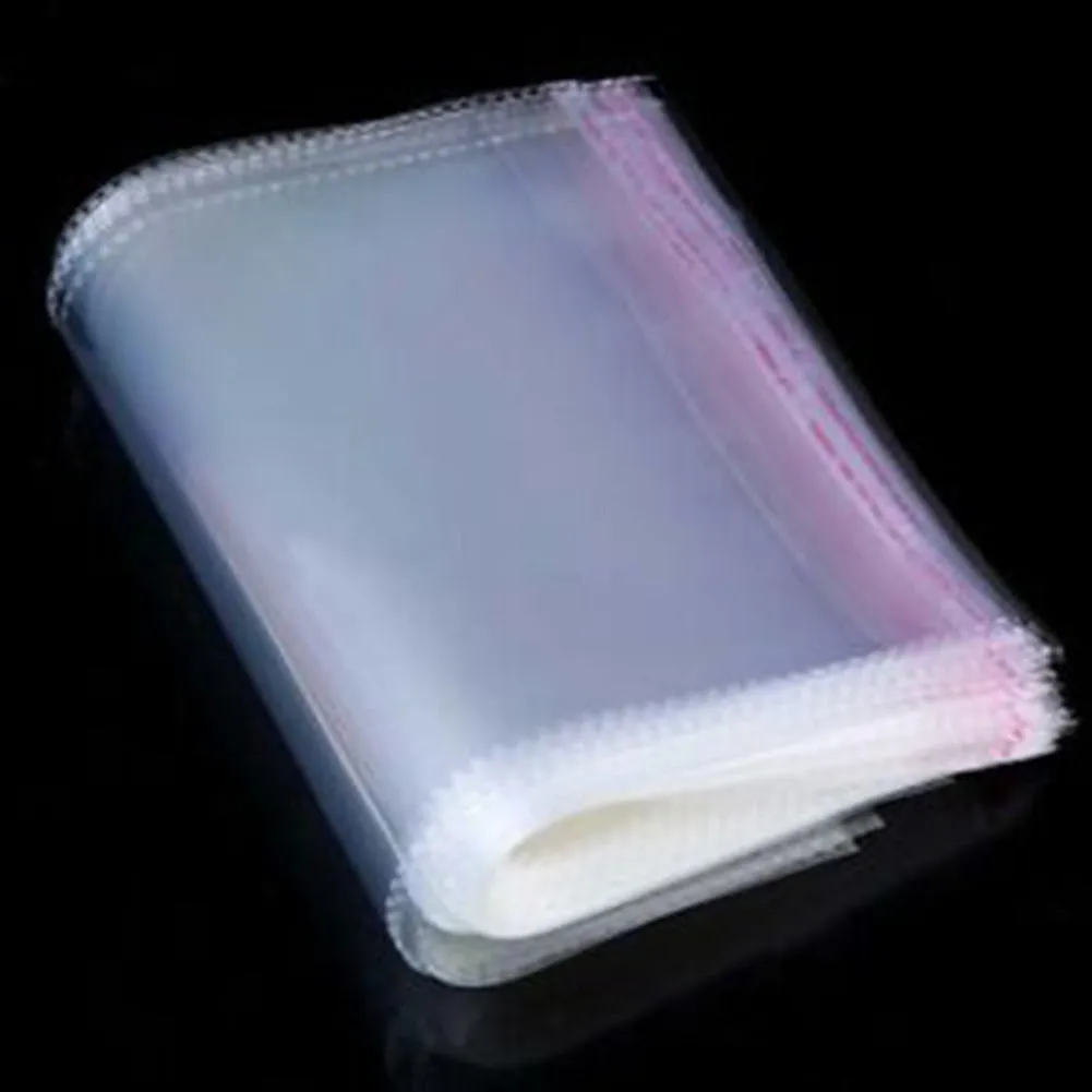 16X20 Inches: Transparent Plastic Packing Bags Adhesive Plastic Poly Bag Extra Large Size