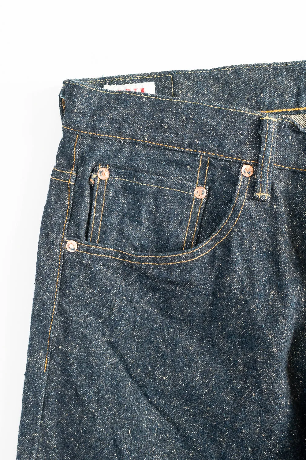 200-CCD-KB - 15oz "Crushed Concrete Kabuki" Selvedge Denim - Wide Straight