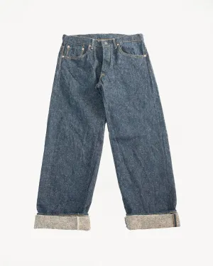 200-CCD-KB - 15oz "Crushed Concrete Kabuki" Selvedge Denim - Wide Straight