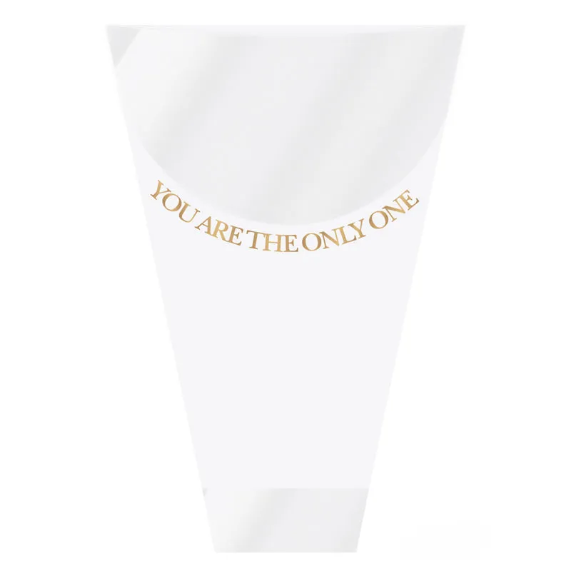 20pcs Kraft Paper Bouquet Bags Flower Sleeves