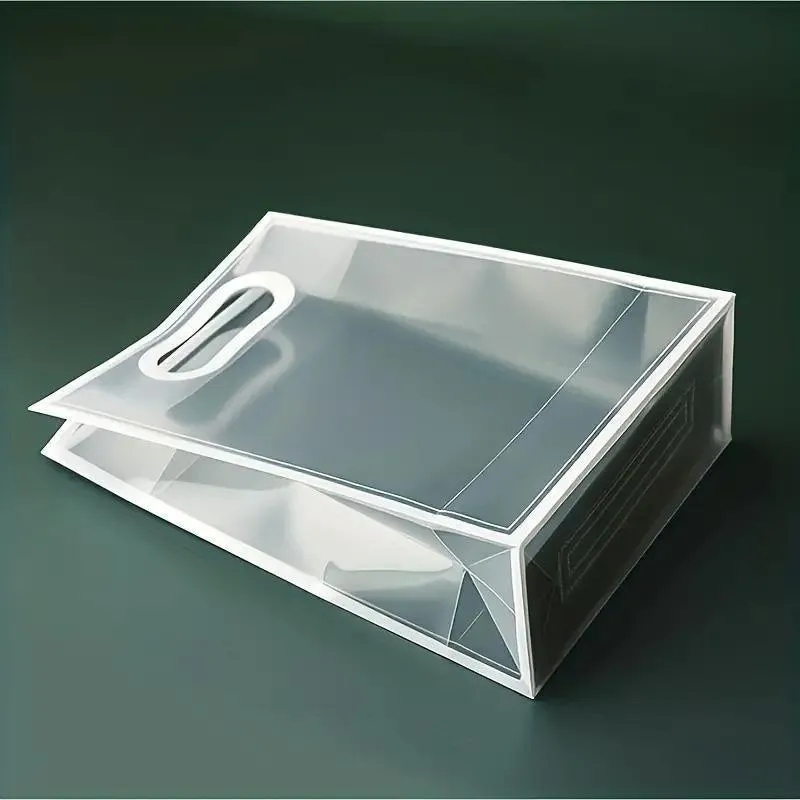 25pcs Transparent PVC Handbag for Wedding Festival Candy Gift Packaging Bag