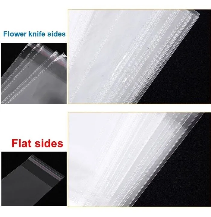 280 x 280mm   40mm OPP Cellophane Resealable Plastic Bags- Get The Best Clear Plastic Poly Bags