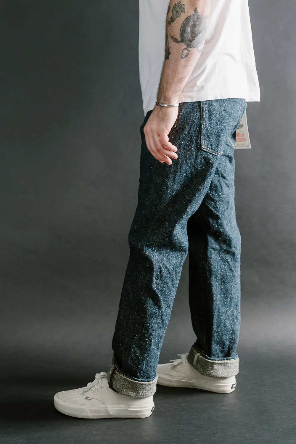 288-CCD-KB - 15oz "Crushed Concrete Kabuki" Selvedge Denim - Classic Straight