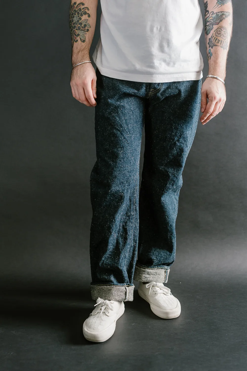 288-CCD-KB - 15oz "Crushed Concrete Kabuki" Selvedge Denim - Classic Straight