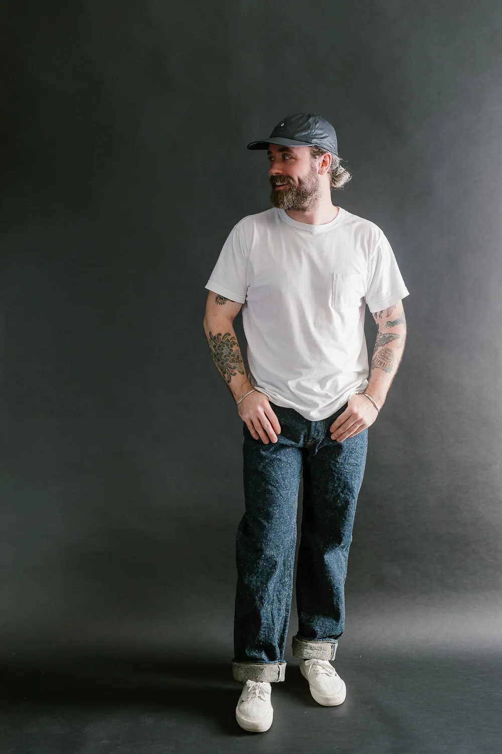 288-CCD-KB - 15oz "Crushed Concrete Kabuki" Selvedge Denim - Classic Straight