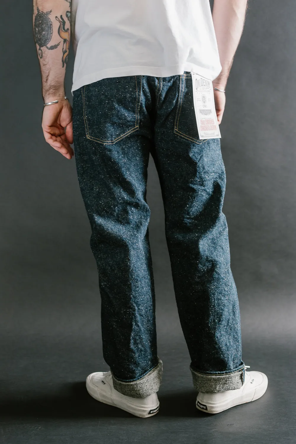 288-CCD-KB - 15oz "Crushed Concrete Kabuki" Selvedge Denim - Classic Straight