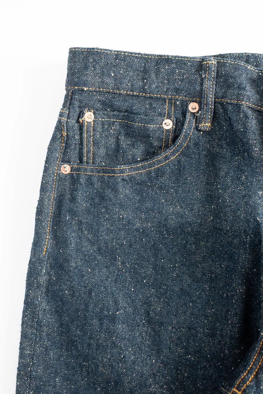 288-CCD-KB - 15oz "Crushed Concrete Kabuki" Selvedge Denim - Classic Straight