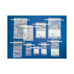 4 oz. (3”x7”) Sampling Bags, Sterile, Leak-Proof and Airtight, White Marking Area, Heavyweight, Pack/500, Free Freight