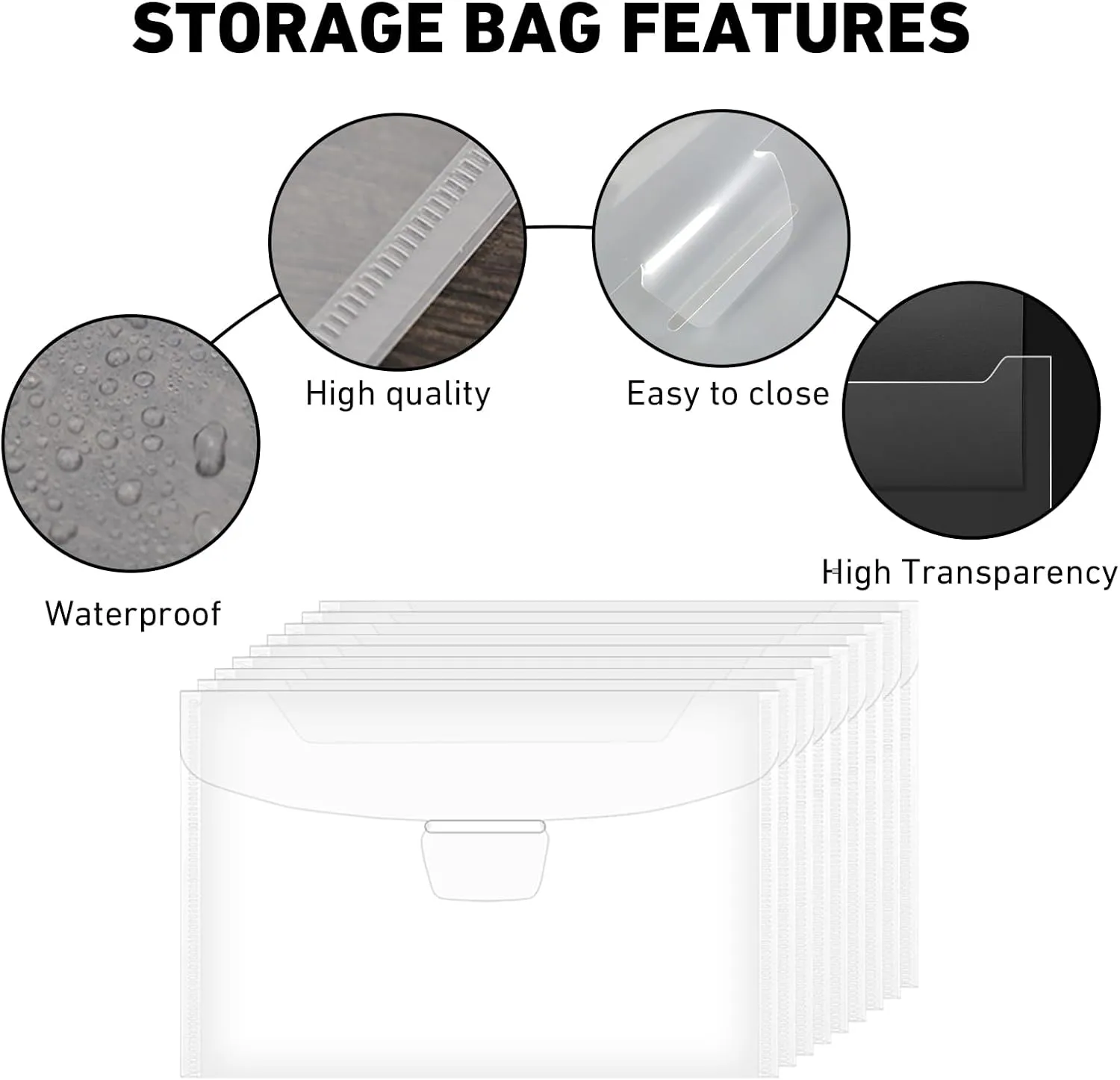 40 Pcs Magnetic Sheets for Dies Storage Stamp and Die Storage Pockets Die Cut Storage for Card Making,20 Pcs Magnetic Sheets 20 Pcs Bags