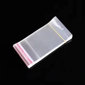 4x7 Inches : Transparent Self Adhesive Resealable Plastic Pouch Bag Resealable Plastic Pouch Bag 4X7 INCHES Pack Of (1000)
