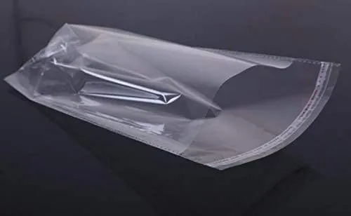 4x7 Inches : Transparent Self Adhesive Resealable Plastic Pouch Bag Resealable Plastic Pouch Bag 4X7 INCHES Pack Of (1000)