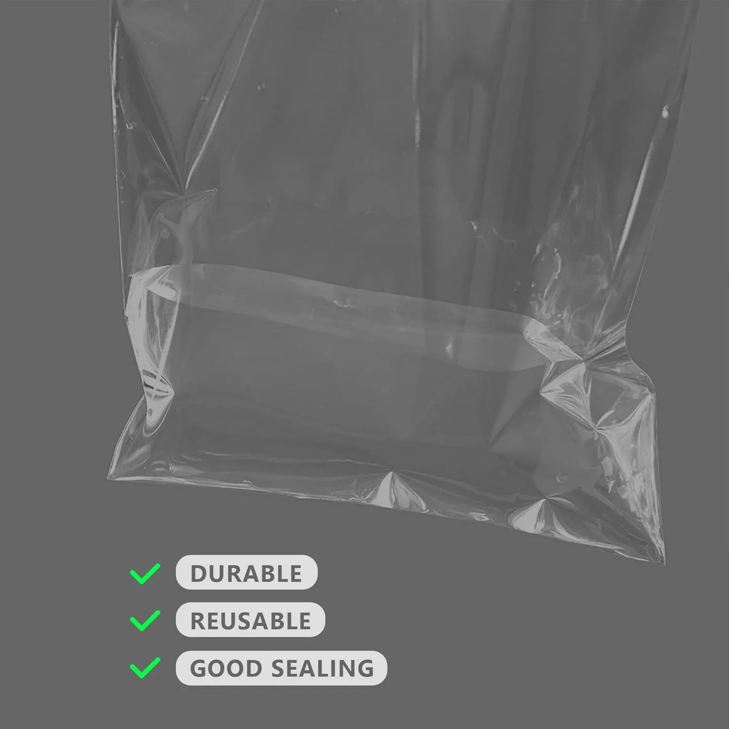 50 Pack Acid-Free Crystal Clear Sleeves Storage Bags for 18x24 Art Prints/Pictures/Photos/Framing Mat Mattes (Bag Size: 18 1/2"x24 2/5")