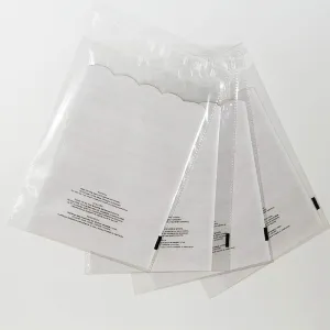 500 6X8 Suffocation Warning Self Seal Flap Tape Clear ValueMailers Poly Bags Cello Cellophane Polypropylene OPP Bags 1.5 MIL