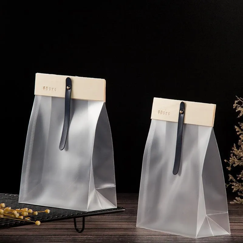 50pcs Transparent Snack Bags Biscuit Candy Bags Resealable Food Packaging