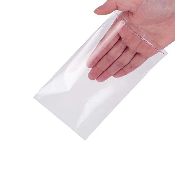 90 x 130mm   30mm Opp Cellophane Resealable Plastic Bags- Get The Best Clear Plastic Poly Bags