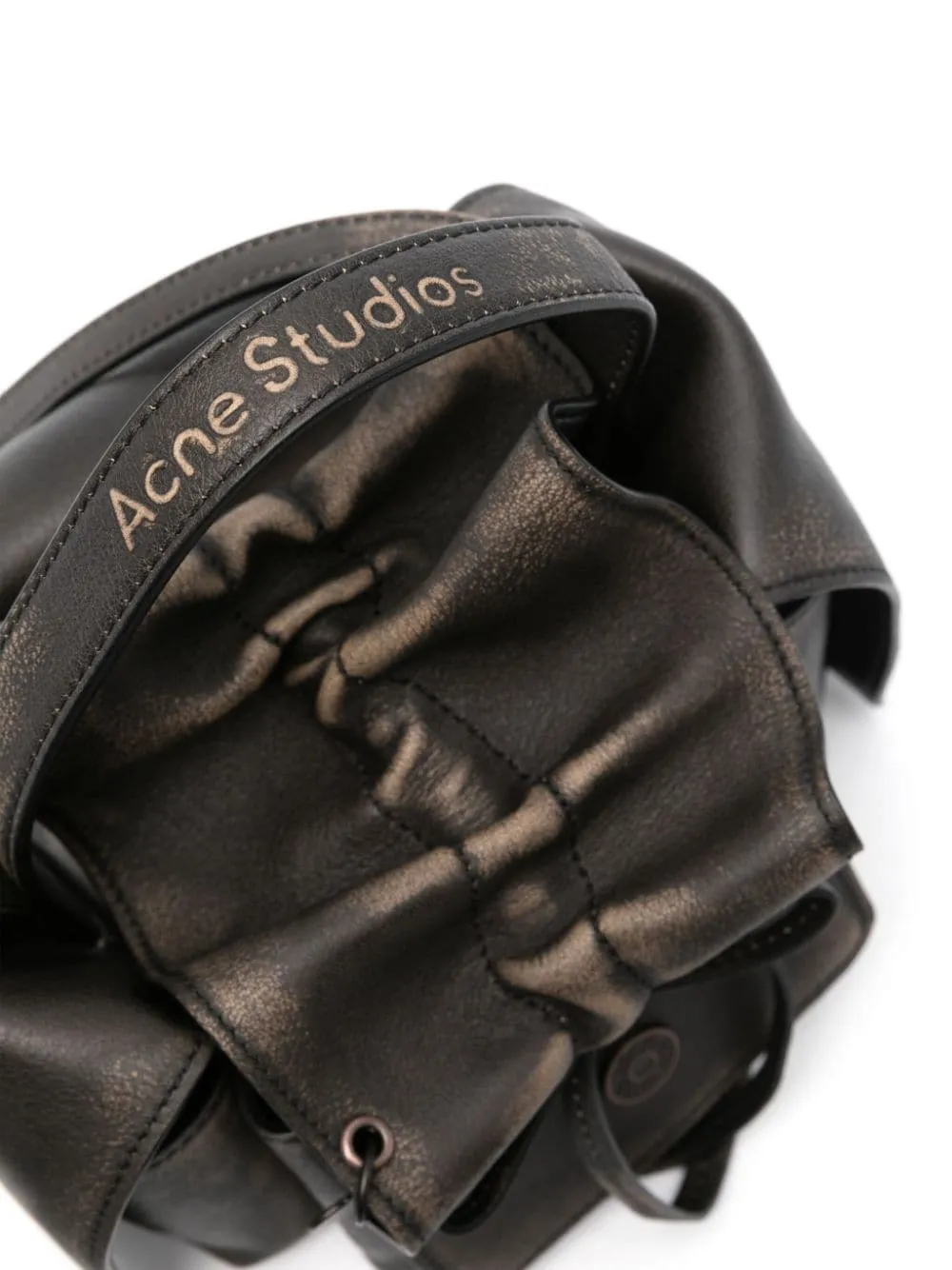 Acne Studios Leather Mini Multipocket Bag
