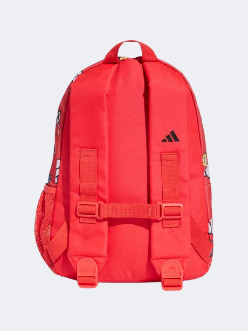 Adidas Fun Kids Girls Training Bag Semi Lucid Red