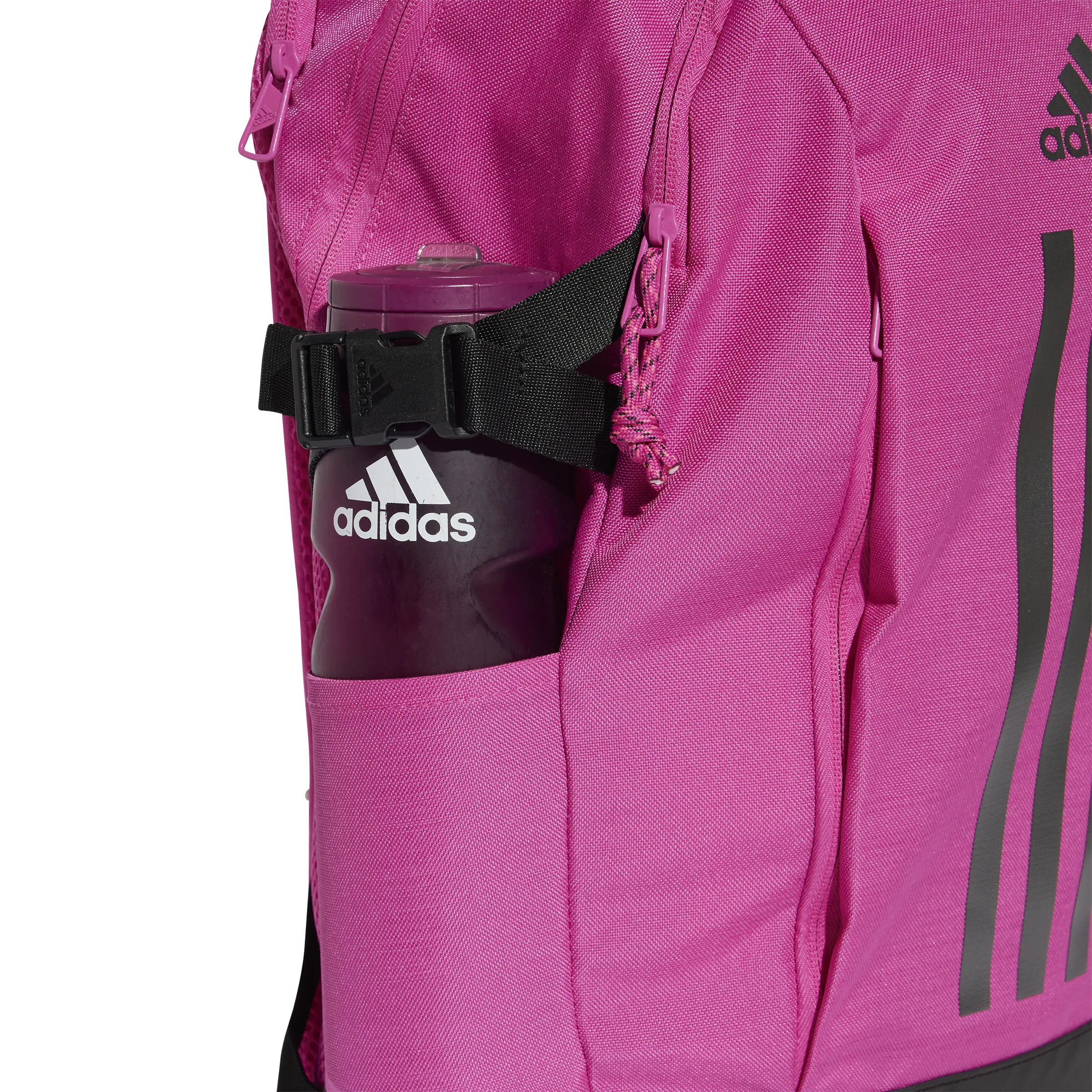 Adidas Power VII Backpack - Semi Lucid Fuschia/Iron Mettalic