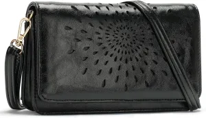 APHISON Crossbody Bags For Women,Wristlet Wallet Phone Purse Shoulder handbags Multi-Function Small RFID Clutch Card Holder