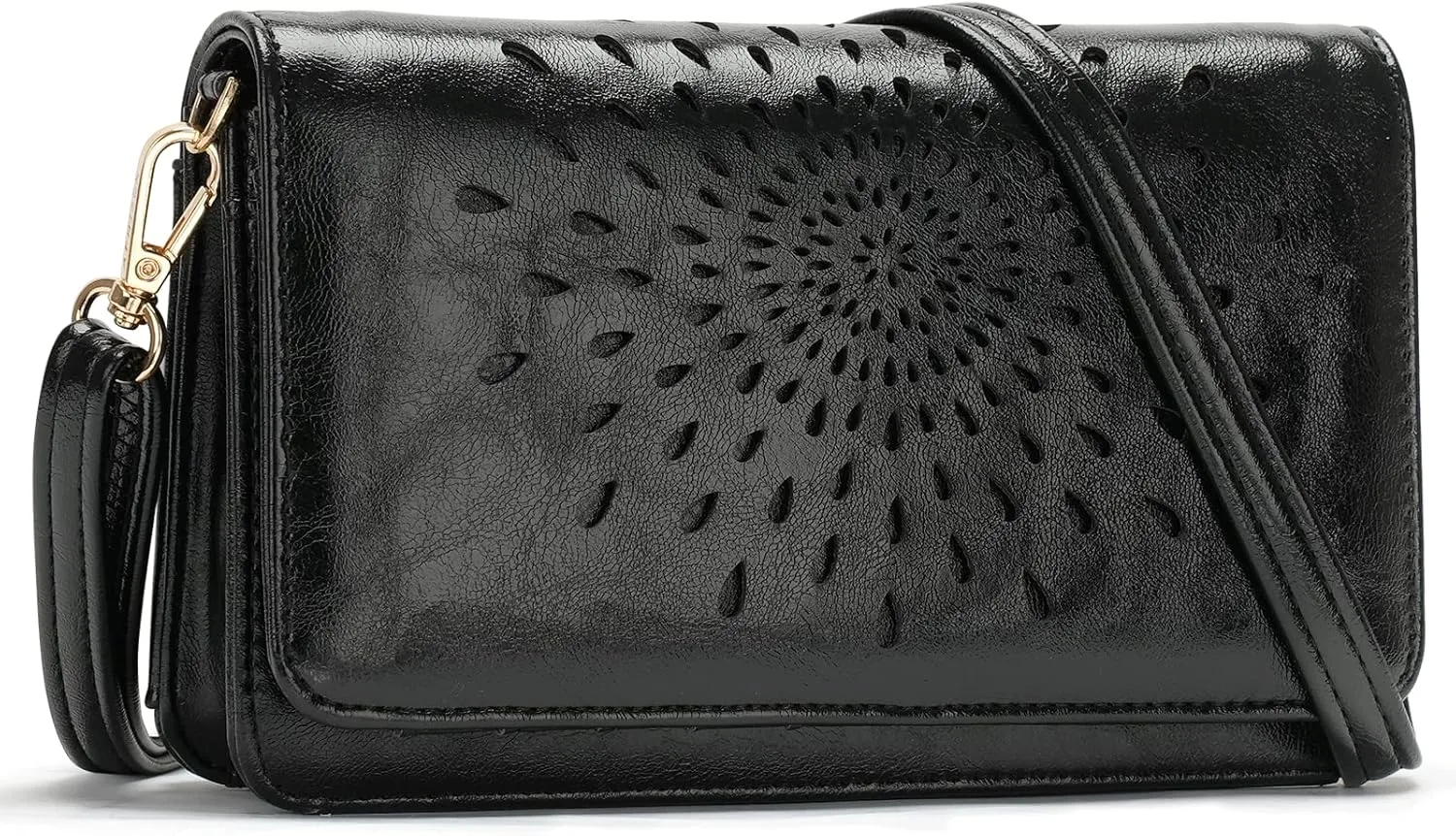 APHISON Crossbody Bags For Women,Wristlet Wallet Phone Purse Shoulder handbags Multi-Function Small RFID Clutch Card Holder