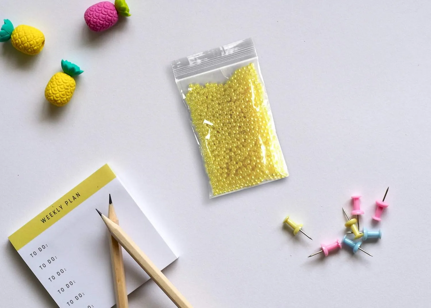 APQ Clear Plastic Reclosable Zipper Bags, 2 x 3 Inches. Pack of 1000 Reclosable Plastic Bags with Zipper Closure. 2 Mil Plastic Jewelry Bags. Waterproof Reclosable Zip Bags for Industrial Use