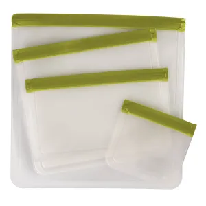 Avanti Reusable Mini Snak Bag Set of 2 - BPA free, PVC Free, and Lead Free