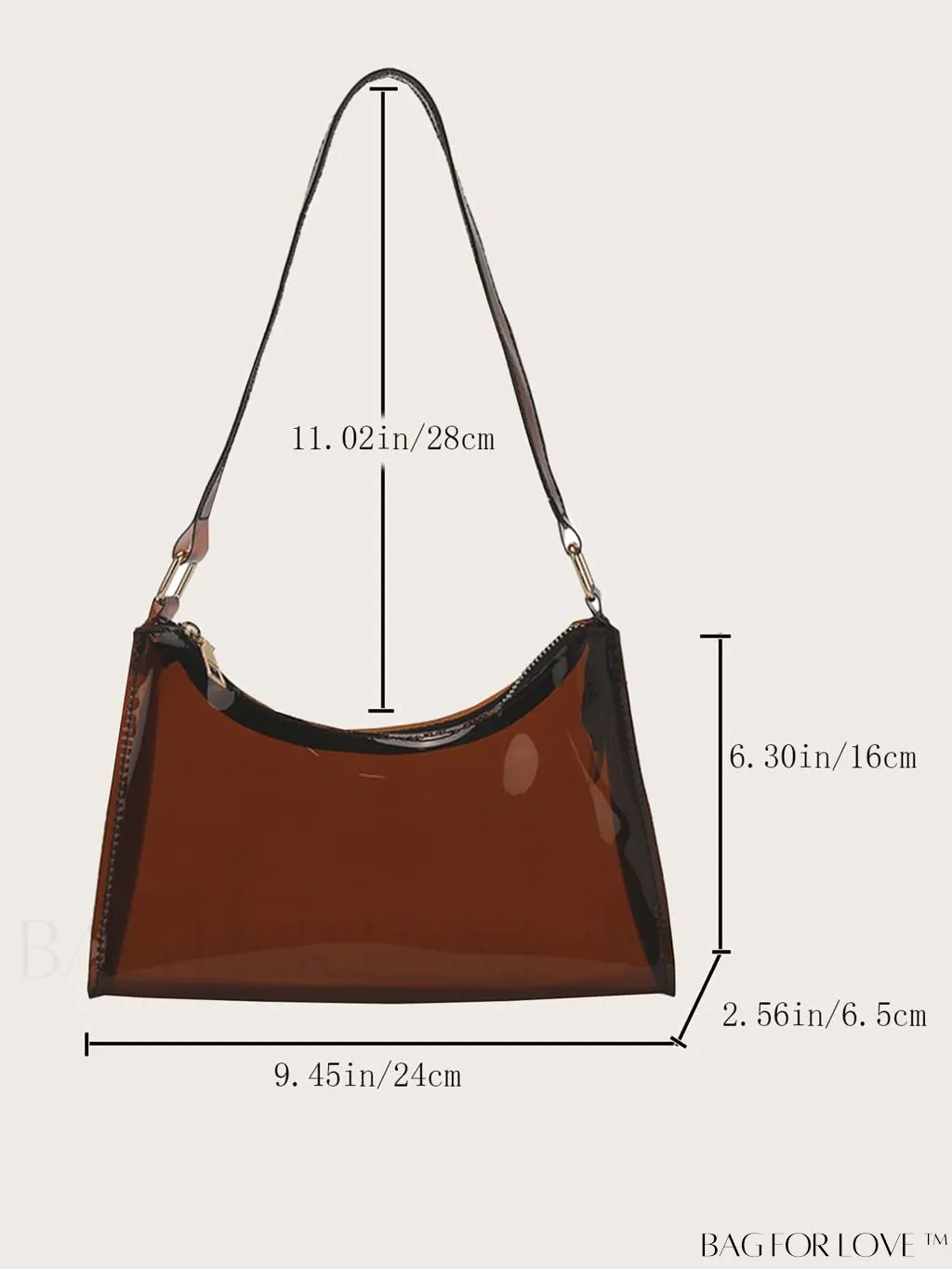 BagForLove - Transparent Baguette Carrier