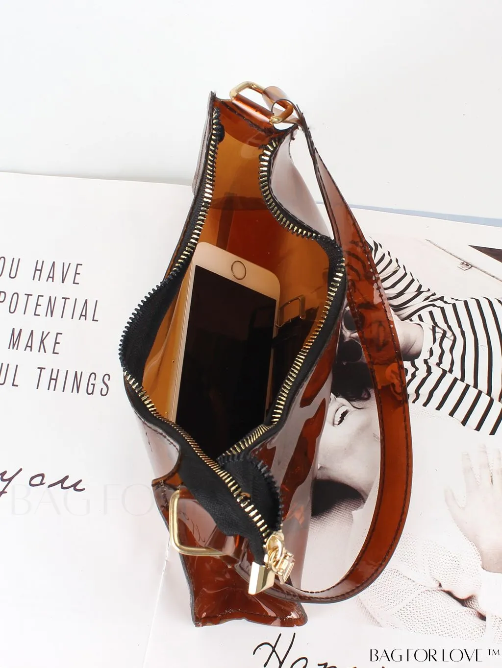 BagForLove - Transparent Baguette Carrier