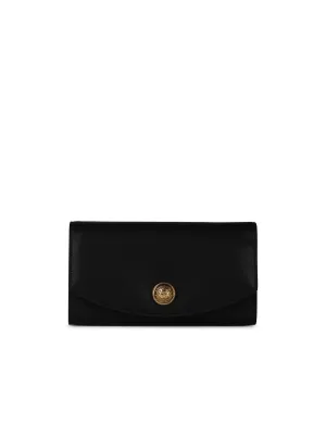 Balmain 'Embleme' Black Lear Crossbody Bag