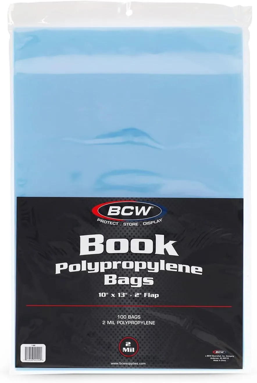BCW Book Bags 1ct Acid-Free Archival Storage for RPG Books & Comics