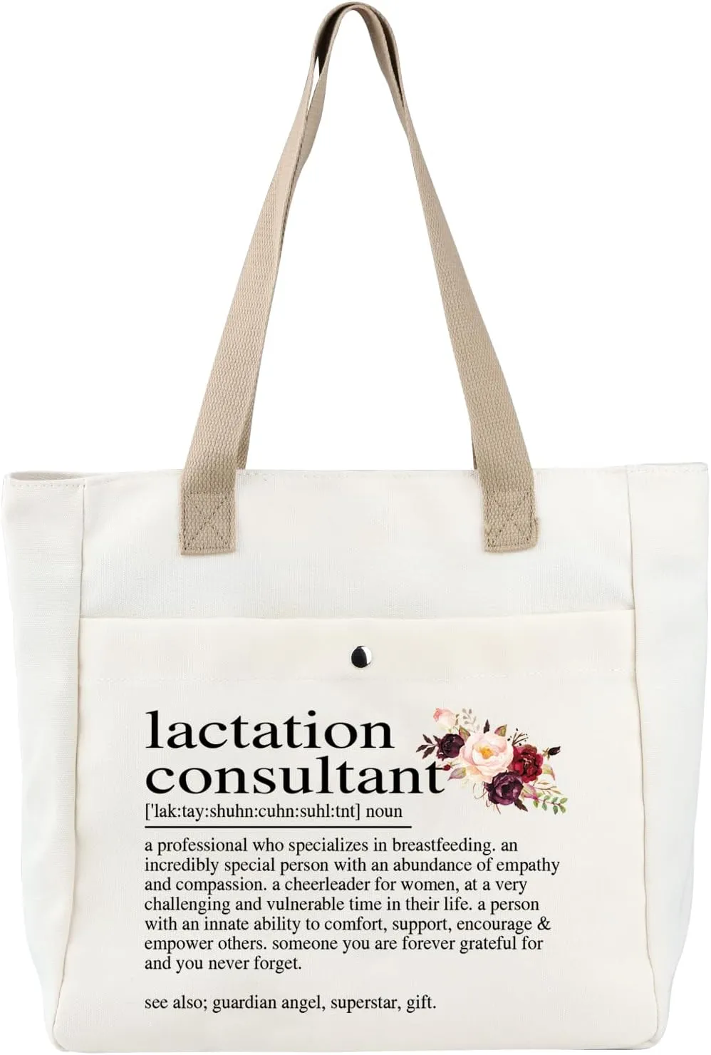 BDPWSS Lactation Consultant Gift IBCLC Breastfeeding Counselor Gift Birth Worker Team Gift Lactation Specialist Tote Bag
