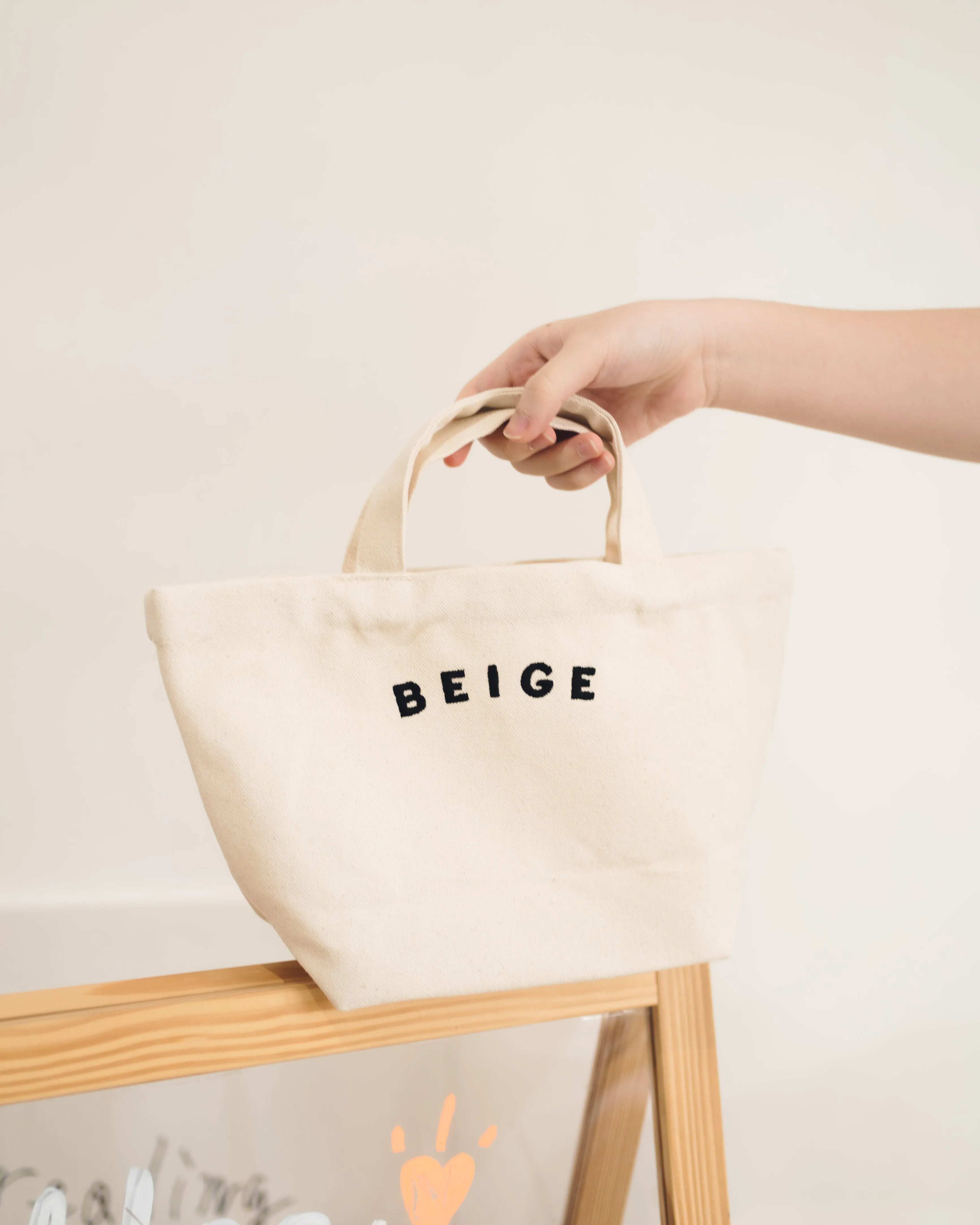 Beige bag