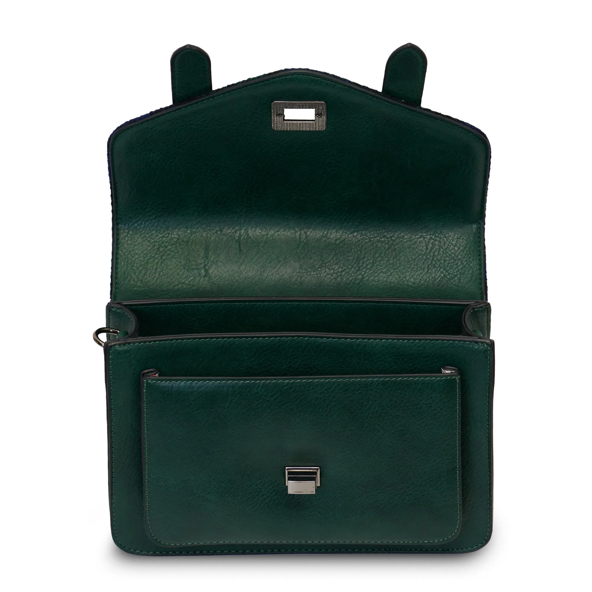 Black Watch Tartan Satchels with Harris Tweed®