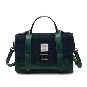 Black Watch Tartan Satchels with Harris Tweed®