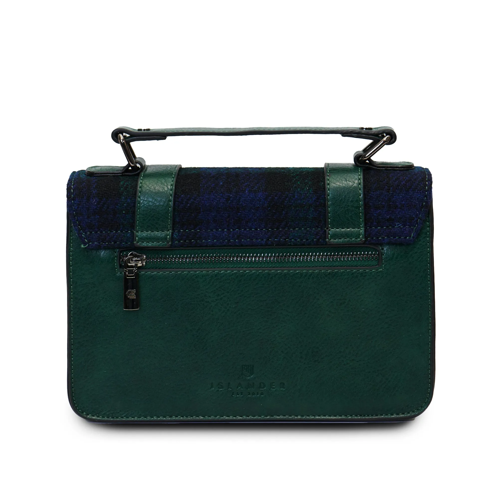 Black Watch Tartan Satchels with Harris Tweed®