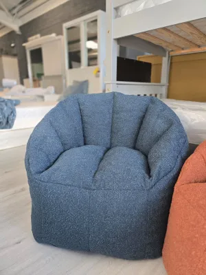Boucle Reliable customer support Refined Chair - Bean Blue