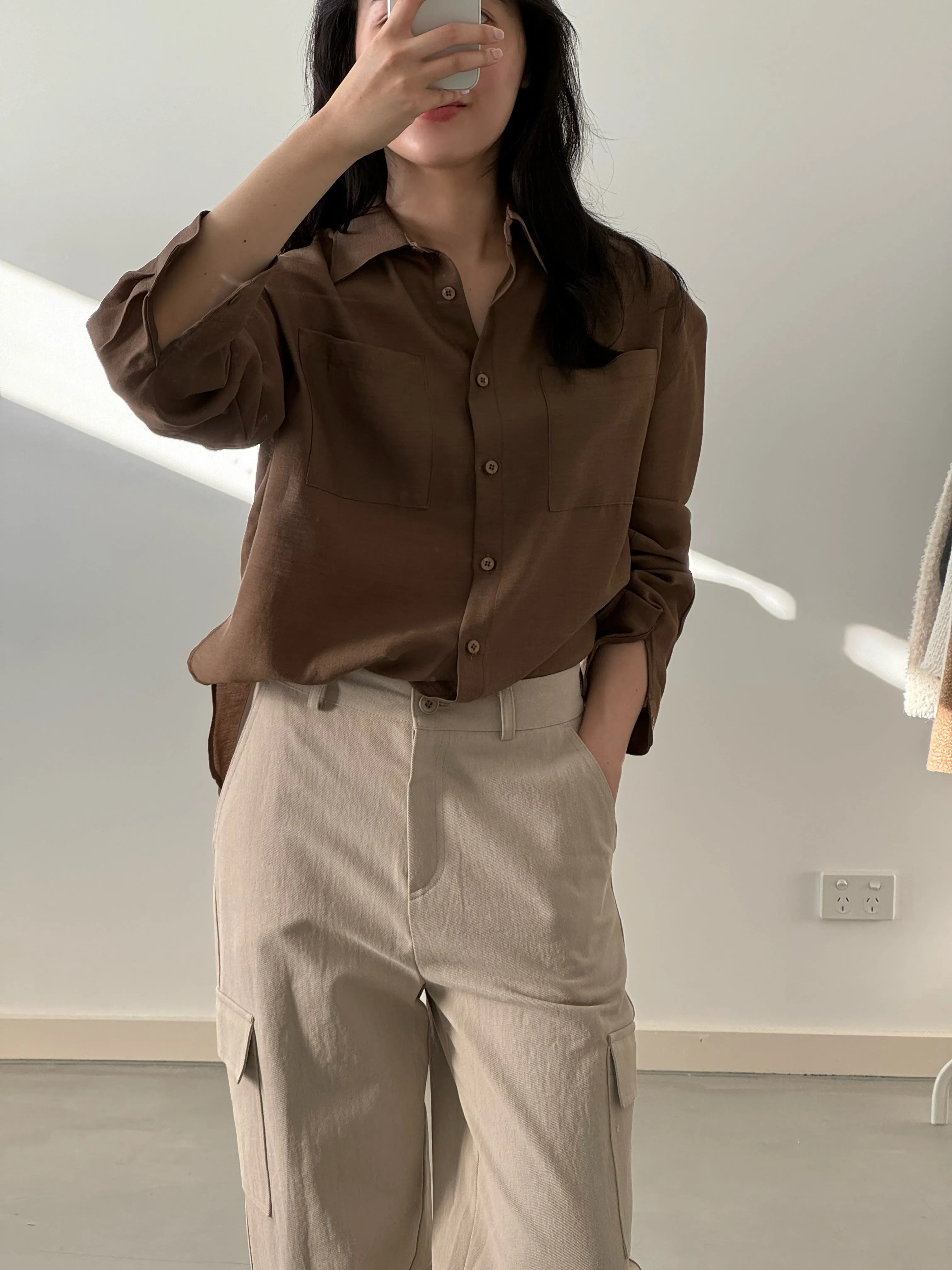 Brown Lightweight Shirt