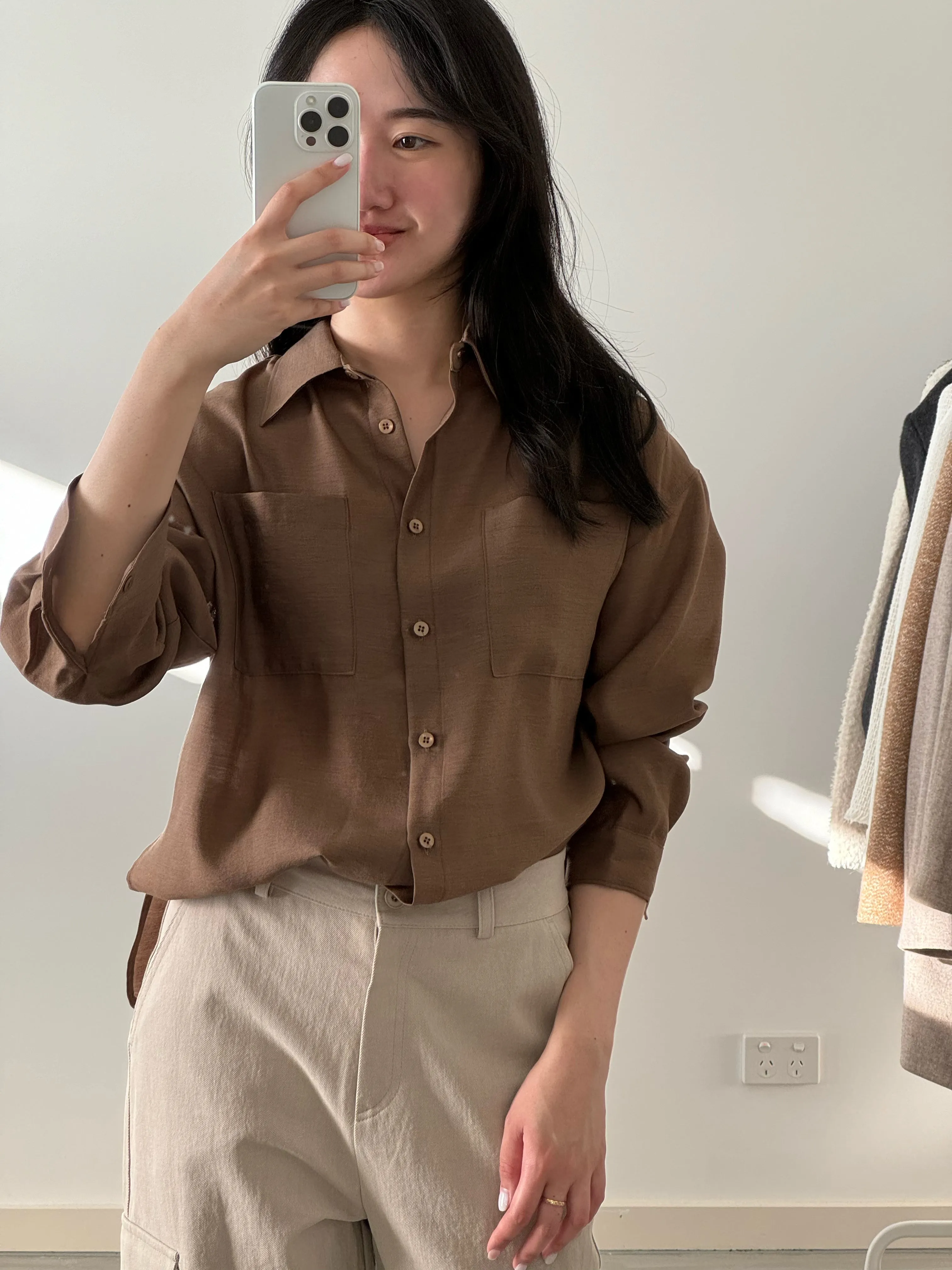 Brown Lightweight Shirt