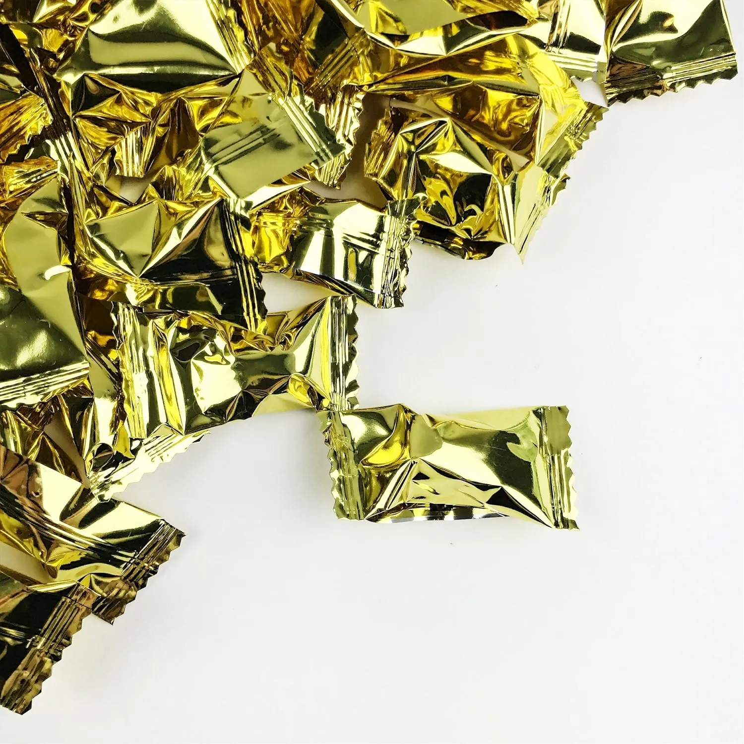 Candy Envy - Gold Foil Wrapped Buttermints - 13 oz. Bag - 100 Individually Wrapped Candy Mints