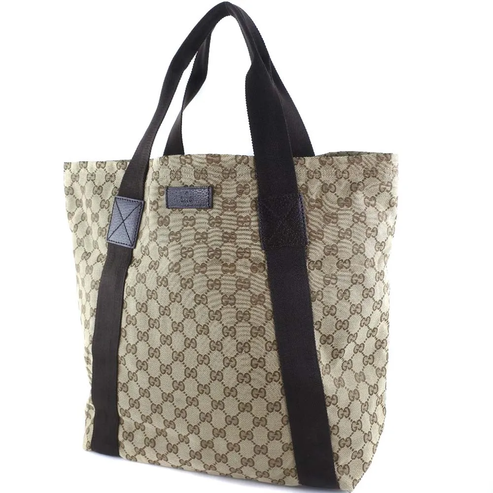 canvas Gucci Refined GG Tote Top-rated