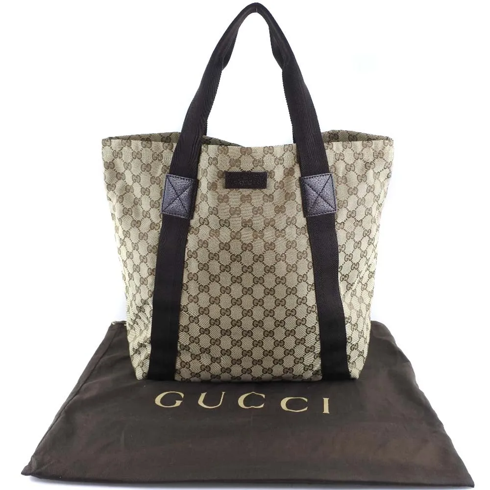 canvas Gucci Refined GG Tote Top-rated