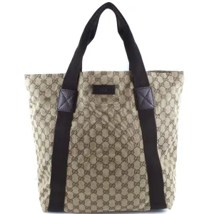 canvas Gucci Refined GG Tote Top-rated