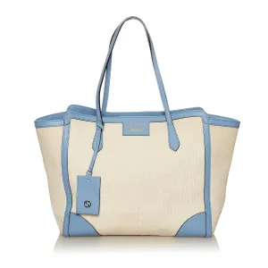 Canvas Tote Refined Gucci Limited edition Bag Swing
