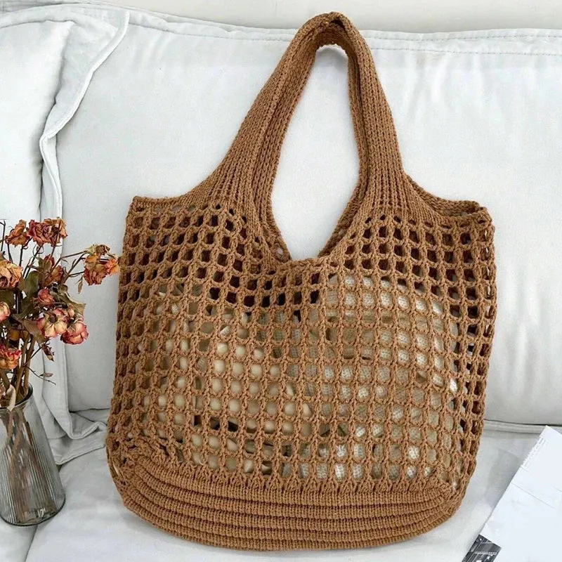 Chantal - Casual Hollow Knitted Shoulder Bag