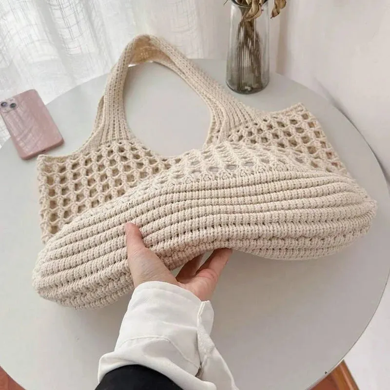 Chantal - Casual Hollow Knitted Shoulder Bag